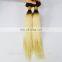 wholesale silky straight blond ombre color 1b-613 peruvian hair extensions with lace closure
