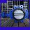 Vertical wheel DIN standard PN16 vertical gear lug butterlfy valve DN150