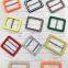 Factory supplr two part fabric covered pin belt buckle for garment