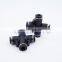 10pcs a lot one touch plastic tube 4 way pneumatic plastic fittings X type 4mm 6mm 8mm 10mm 12mm quick hose connector four joint