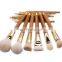 Professional Bamboo High Quality Makeup Brush Label