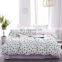 i@home Whole sale modern 100% cotton modern bedding sets linen sheets duvet cover with flamingo delicate pattern for living room