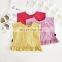 3138 Update 300 new styles per month children clothing kids short girls' solid t-shirts