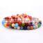Free Sample Custom Handmade Crochet Wooden Beads BPA Free Baby Silicone Teething Pendant