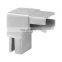 AISI 304/316 Stainless Steel 90 Degree Sanitary Elbow 25X13mm Square Pipe Connector Fittings