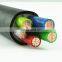 VV 0.6/1KV Cable 3 Core 4 Core Pure Copper Conductor PVC Insulation PVC Sheath  NYY Power Cable