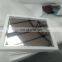 8 inch square table mirror centerpieces with beveled edge