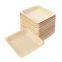 Biodegradable & Compostable wooden plates Disposable Bamboo Plates & Bamboo Tableware Elegant Dinnerware for Parties & Upscale Events