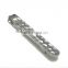 Hammered Mark Narrow Money Clip or Tie Bar Clasp Clip 2.5"- Sterling Silver .925