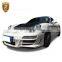 PD Style Fiberglass Body Kits For Porsche Cayman 987 Carbon Fiber Hood
