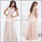 Beautiful Hot Sale Prom Dress with Beading and Appliques High Quality Charming Scalloped Neck Sleeveless with Yarn Prom Dress