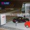Scale plastic miniature model car for architectural model making