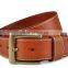 Hot sale 38mm width man's classical genuine leather belt