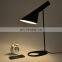 Europe Originality Style Black Decorative Desk Lamp Reading LED Table Lamp for Bedroom