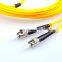 ST UPC Duplex Single mode G652D Fiber Optic Patch cord cable de conexion de fibra Fiber Jumper ST fiber optic patch cord