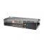 Rackmount 1 Pair Single Mode 1U Return Data 16 Channel FC 20km Fiber Video Converter high quality