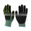 Heavy Duty Auto Mechanic Safety Impact Protection Work TPR Gloves