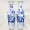 Large chinese handmade floor ceramic vase as home decorations, ceramic vases