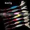 Amazon Hot Selling 7g 10g 20g 25g 30g 40g 60g Wholesale Casting  Fishing Metal Fish Bait with two hooks  jig lure JIG LURE