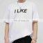 wholesale custom solid color plus size loose plain T-shirt unisex half sleeve top 2022