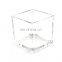 Top Selling Square Shape Tall Glass Vase