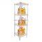 heavy duty supermarket 4 shelves clear floor standing water bottle PVC beverages display shelf