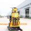 Portable hydraulic well water drilling rig