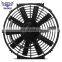 12'' universial plastic 10 straight blades slim car push/pull electric cooling air radiator fan 1730 CFM 2250 RPM