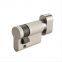 oval shaped thumbturn model half euro profile brass lock cylinder