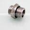 hot sale QHH3733.2 pipe fitting 316l stainless steel pipe male connector