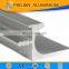 Aluminum Extrusions Profiles of 6063 or 6061 or 6005 material for kitchen cabinet Handles and Edge aluminum profile