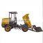 4 Wheel Drive Mini Dumper Mini Utility Truck Yellow Garbage Truck For Europe Market