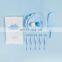 Disposable Birthday 5 Plates 5 Forks Cake Knife Set Multi-color Cake Party Supplies Tableware Set