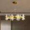 Indoor Bedroom Office Hotel Decoration Pendant Light Contemporary Living Villa Decor Art LED Acrylic Chandelier
