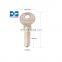 Low Price Hot sale high quality brass residential door key blank