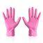 Smooth Touch Purple Color Powder Free Disposable Vinyl and Nitrile blend Gloves