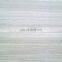 White Wood Vein Marble Stone Shower Wall Panel , Marble Tub Surround Panels