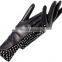 Fashion Touch Screen Women Leather Gloves Winter Lady Gloves Popular Style Gloves Women Rivet Design