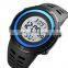 SKMEI 1681 analog digital watch waterproof army green sport athletic watches