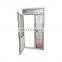 Retro aluminum alloy glass door pattern unique security door courtyard door