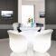 led cube seat lighting/outdoor led cube chair / led cube for event party wedding mini magic cube portable chair
