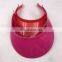 Custom Promotional Plastic Sun Visor Cap