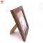 Brown Wood Grain Wide Edge Photo Frame PS Plastic High Quality Picture Frame