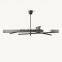 Custom Dining Room Decoration Decoration Modern Industrial Style Brass LED Chandelier
