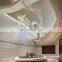 Luxury Modern Custom Banquet Hall Villa Commercial Hotel Hand Blown Glass Led Chandelier Light