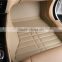 Car interior accessories 3D car carpet , hot sale car mat , beige unique car mat