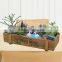 Vintage wooden wood succulents box storage box finishing wood meaty flowerpot
