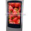 Smart HD wifi shopping mall supermarket floor stand 55 inch LCD advertising kiosk display