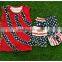 Kids Girls July 4th Day Clothes Sets Children Patriotic July 4th Outfits Boutique 4th Of July Clothing Sets