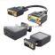 New Mini VGA + 3.5mm Audio to HDMI Converter Adapter